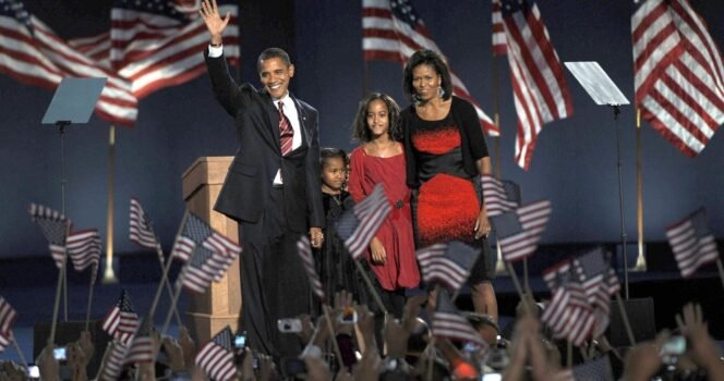 Malia and Sasha Obama party with rapper Drake