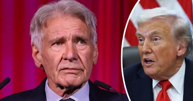 Harrison Ford has scathing message for Donald Trump