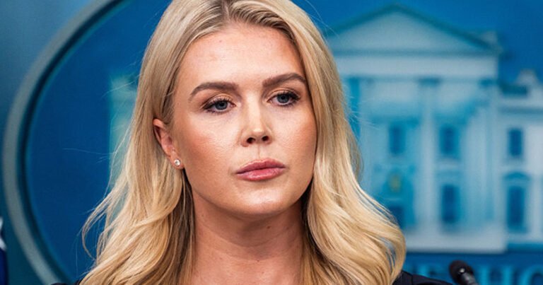 White House breaks silence as Karoline Leavitt’s relative is taken by ICE