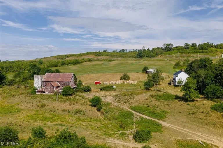 170 Acre Panoramic Harrison County Farm with Home