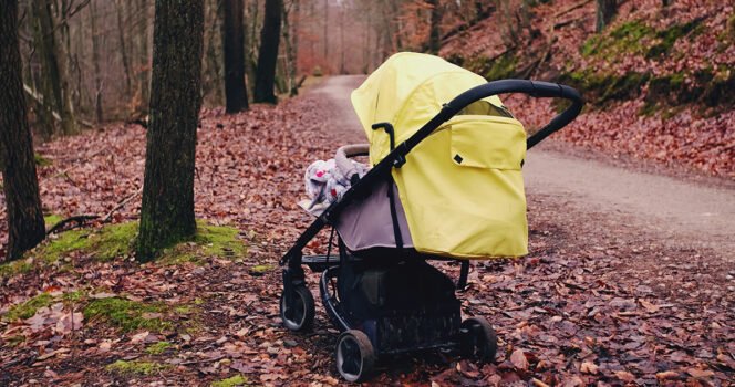 If you find an abandoned stroller at the roadside, here’s why you might want to wait before getting out of your vehicle