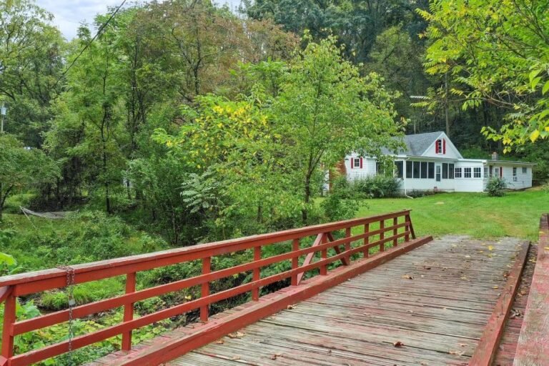 Creekside Home on 15 Acres in Rileyville, Virginia