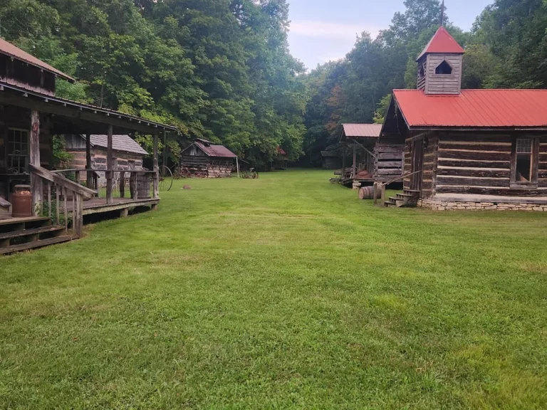 Own a Piece of History: 25-Acre Property in Renfro Valley with 10 Unique Historic Cabins and Endless Possibilities