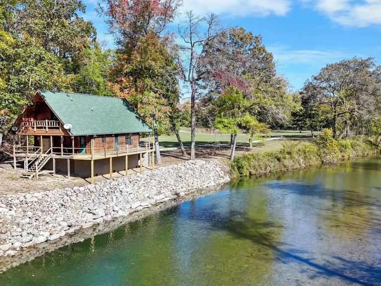Fully Furnished Creekside Cabin on 12 Acres with Stunning Views