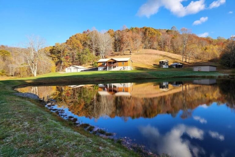 Home with 48.69 Acres in Renick, West Virginia